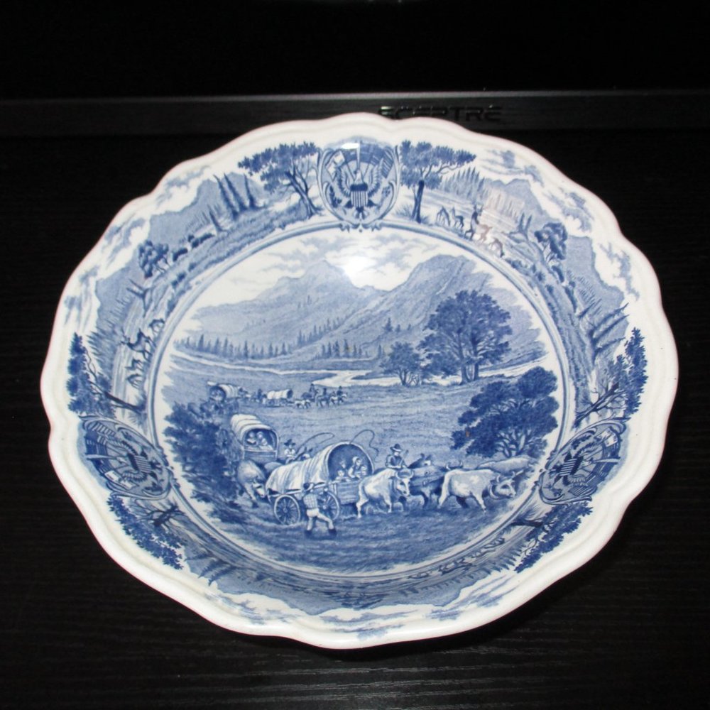 America Hurrah J&G Meakin Serving Bowl 8.5"